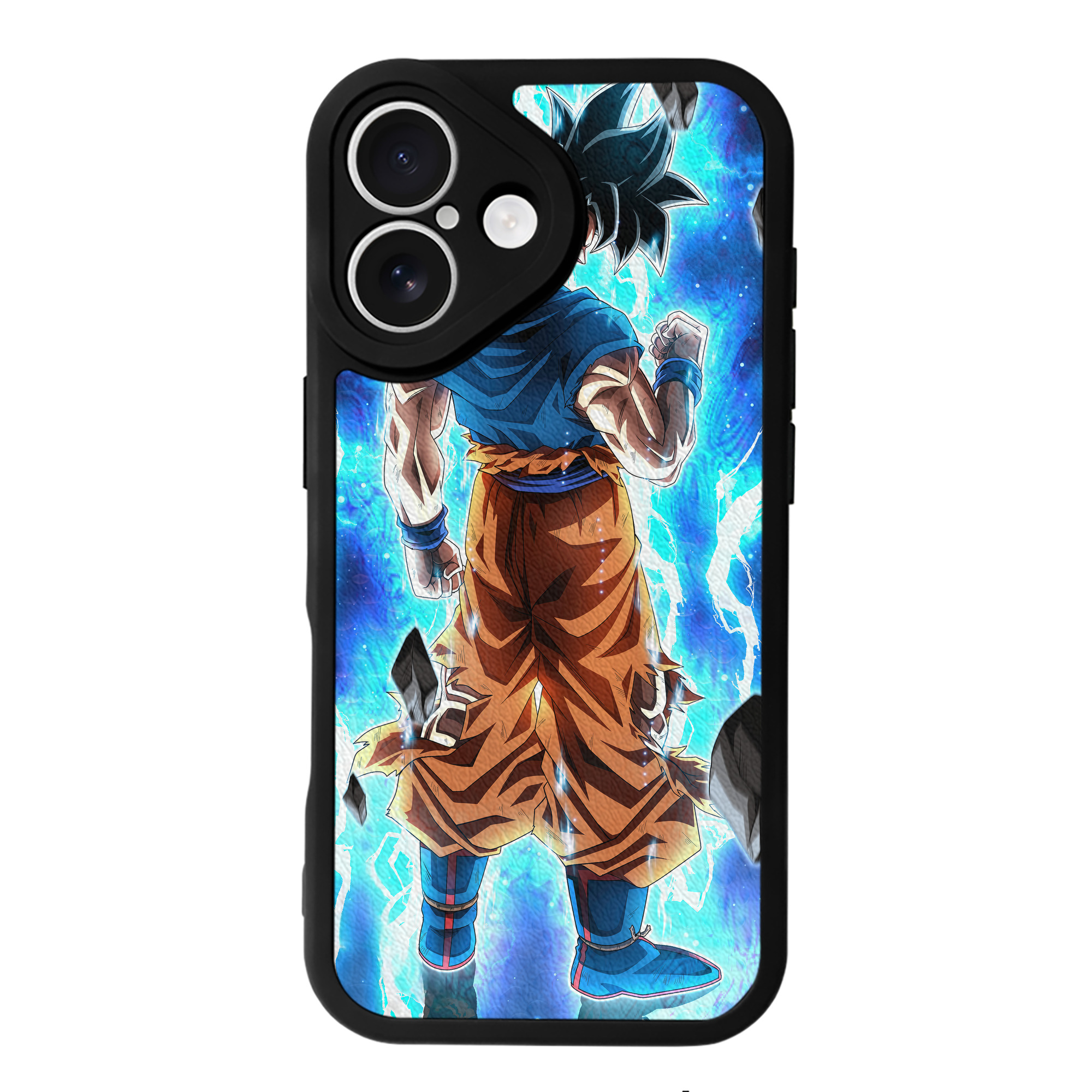 （画像用） ドラゴンボール DRAGON BALL 【iPhone 16シリーズ対応】シリコンスマホケース（レザー調） 材質：シリコン